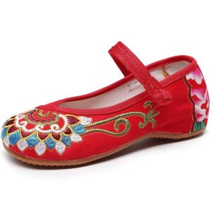 embroidered shoes