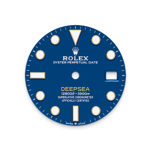 Blue dial