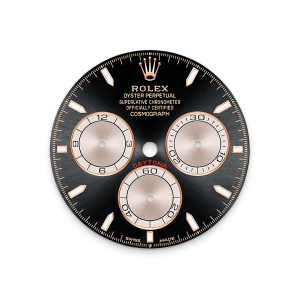 Bright black and Sundust dial