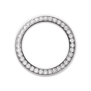 Diamond-set bezel