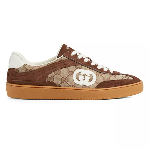 G74 GG Canvas & Suede Sneakers