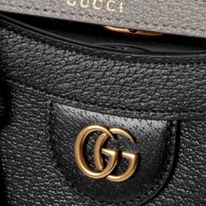 GUCCI Diana small textured-leather tote (1)