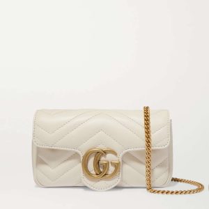 GUCCI GG Marmont super mini quilted leather shoulde (3)