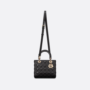 Medium Lady Dior Bag Unfolded view