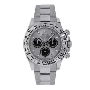 Rolex Cosmograph Daytona Oyster 18K White Gold Silv (2)