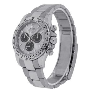 Rolex Cosmograph Daytona Oyster 18K White Gold Silv