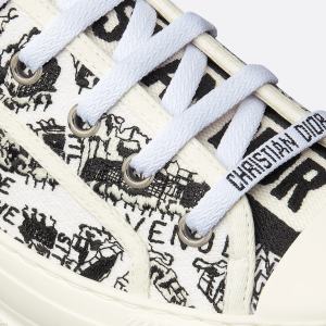 Walk_n_Dior Platform Sneaker Detailed view