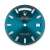 Blue-green dial