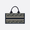 East-West Dior Book Tote with Strap Back view