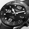 Longines HYDROCONQUEST Automatic Black ceramic Watch -_yyt (5)