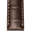 Matt brown alligator strap
