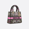 Medium Lady D-Lite Bag Three quarter closed view