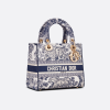 Medium Lady D-Lite Bag Three quarter closed view