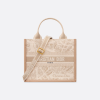 Beige, White and Natural Plan de Paris Embroidery (26.5 x 22 x 14 cm)